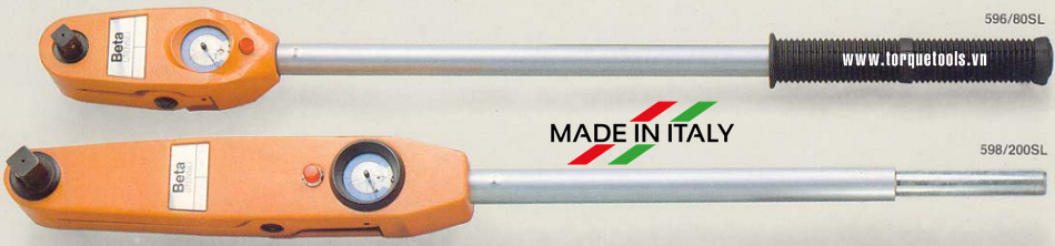 co le luc chi kim Beta 596/80SL, Beta dial torque wrench 596/80SL