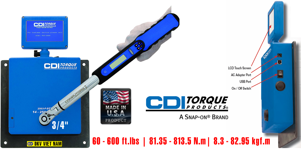 thiet bi do luc CDI 6004-F-DTT, thiet bi test luc CDI 6004-F-DTT, thiet bi hieu chuan luc CDI 6004-F-DTT