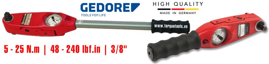 co le luc chi kim Gedore ADS 25 S, co le siet luc chi kim Gedore ADS 25 S, co le do luc chi kim Gedore ADS 25 S