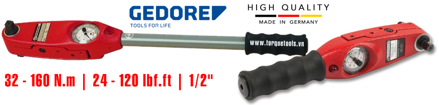 co le luc chi kim Gedore BDS 160 S, co le siet luc chi kim Gedore BDS 160 S, co le do luc chi kim Gedore BDS 160 S